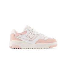 Golden Yellow Highlights Hit the New Balance 550 Little Kid (PSB550CD) in pink