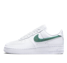 Nike Air Force 1 Low Glitter Swoosh Green womens (DH4407 100)