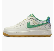 Nike Air Force 1 LV8 3 GS Low Heel Stitch Sail Stadium Green (FJ7540 100)
