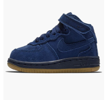 Nike Air Force 1 Blue Void Gum Mid td (859338-401)