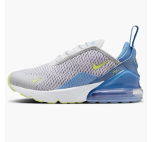 Nike Air Max 270 Pure Platinum Rush Fuchsia Blue Beyond Light Lemon Twist ps (IB4404-043)