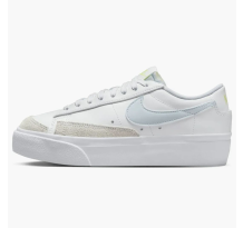 Nike Blazer Low Platform Light Lemon Twist Blue Tint (DJ0292 112)