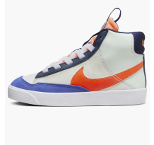 Nike Blazer Mid 77 Se Light Silver Midnight Navy Team (FQ7412 100)