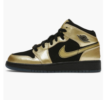 Jordan 1 Mid Metallic Gold Coin (555112 905)