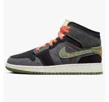 Jordan 1 Mid SE Craft Anthracite Light Olive GS (FD5847 003)