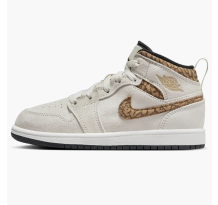 Jordan 1 Mid SE PS Light Orewood British Tan Metallic Gold (DZ5370 102)