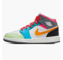 Jordan 1 Mid SE Multi color GS (FN1190 100)