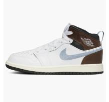 Jordan 1 Mid SE Sail Blue Grey PS (FQ8220 142)