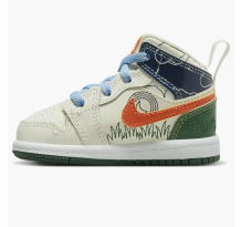 Jordan 1 Mid SE Stitch TD (DX2463 100)