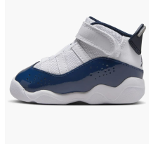 Jordan 6 Rings Neutral Grey Midnight Navy td (323420-124)