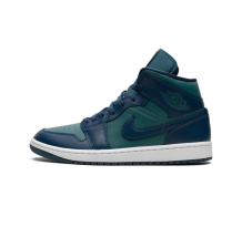 Jordan 1 Mid Teal French Blue womens (BQ6472-301)