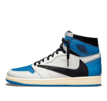 Jordan Fragment Design x Travis Scott 1 Retro High Military Blue OG SP (DH3227-105)