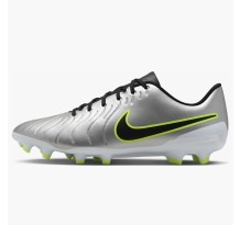 Nike Tiempo Legend 10 Club MG Metallic Silver Volt (DV4344-001)