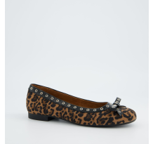 Paul Green Klassische Ballerinas Leopard Muster (1159-028)