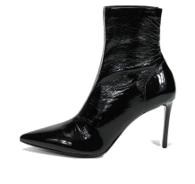 Prada 90mm Patent Leather Effect Ankle (1T003M_3LBK_F0002_F_B085)