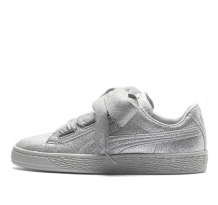 PUMA BASKET HEART HOLIDAY GLAMOUR JR Silver (367630-03)