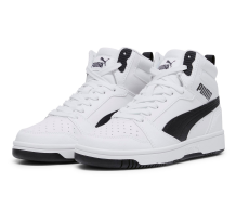 PUMA Rebound V6 Mid Jr (393831-002) in weiss