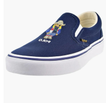 Ralph Lauren Keaton Slip On Cowboy Polo Navy Bear (816877739-001)