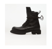 Rick Owens Leather Boots Low Army Gabe (RU02F4829 LOO 09)
