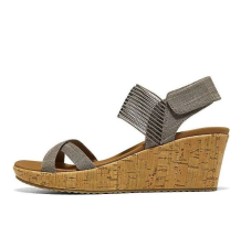 Skechers Cali Beverlee Casual Outing Grey Khaki (119323-MVE)