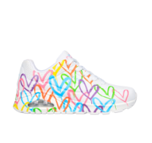 Skechers Uno HIGHLIGHT Love (177981-WMLT) in weiss