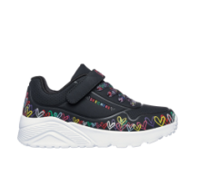 Skechers Uno Lite Heart Craze (314091L-BKMT)