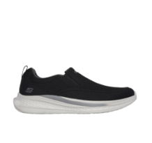 Skechers Relaxed Fit Slade Royce Slip On Shoes (210791-BLK) in schwarz