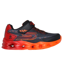 Skechers S Lights Vortex 2.0 Quantroid Shoes (400604L-BKRD) in schwarz