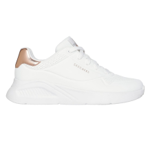 SKECHERS Uno Lite Shimmer Along (177291-WHT)