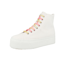 Superga high 2708 Top Hi Shaded Lace (S5113EW-AGF) in weiss