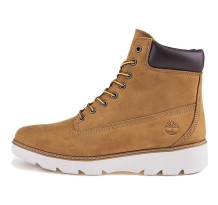 Timberland Keeley Field 6 Inch Wide Fit Boot Wheat Nubuck (A26JB)