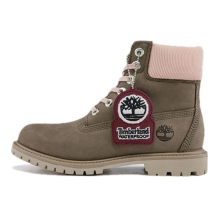 Timberland Premium 6 Inch Waterproof Wide Fit Boot Olive Nubuck (A2J5W)