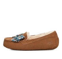 UGG Ansley Bow Slippers Tan Blue (1138117-CHE)
