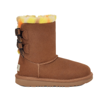 UGG Bailey Bow Plaid Punk Boot (1134930K-CHE)