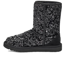 UGG Classic Short Sequin Grey Chunky (1130650-BLK)