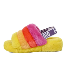 UGG Fluff Yeah Slipper Rainbow (1097169-PRYW)