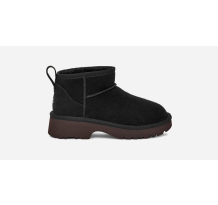 UGG UGG Classic Ultra Mini New Heights (1157732K-BLK) in schwarz