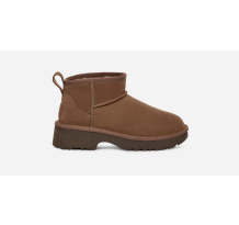 UGG UGG Classic Ultra Mini New Heights (1157732K-HCK) in braun