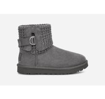 UGG Classic Solene Mini Cozy Stay Warm Outdoor Casual Gray (1113463-CHRC)