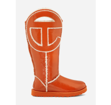 UGG Telfar Logo Tall Crinkle (1155871-SYP) in orange