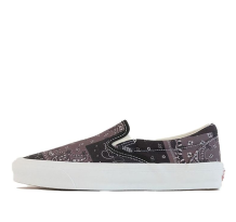 Vans Kith x Vault OG Classic Slip On LX Bandana Moonless Night (VN0A45JK6CH)