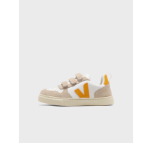 VEJA Small V 10 CHROMEFREE LEATHER EXTRA WHITE OURO (CV0503798C) in weiss