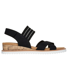 Skechers BOBS Desert Kiss Shore Enough (114130-BLK)