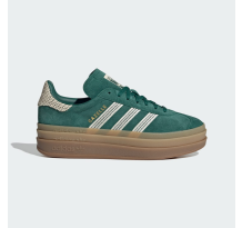 adidas Gazelle Bold W Green Gold (JS3358)