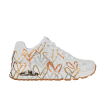 Skechers Uno Love Metallic (155523-WTGD)