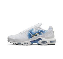 Nike Air Max Plus Spray Paint Swoosh Blue (DX8962-100) in weiss
