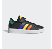 adidas Originals Grand Court 2.0 Lace and Top Strap Elastic (HP8914) in schwarz