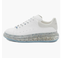 Alexander McQueen Oversized Splatter Blue (625174WHYBB9176)