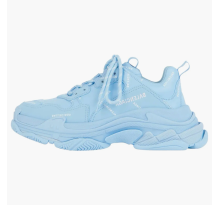 Balenciaga All Over Logo Blue Grey Triple S (536737-W2FA1-4090)