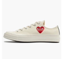 Converse PLAY Comme des Single Heart Chuck 70 Taylor All Star Ox Garcons Milk (A08805C)